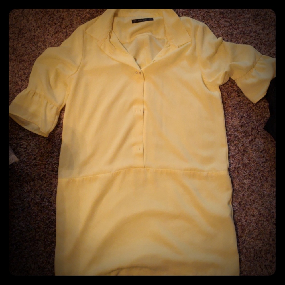 Yellow dress